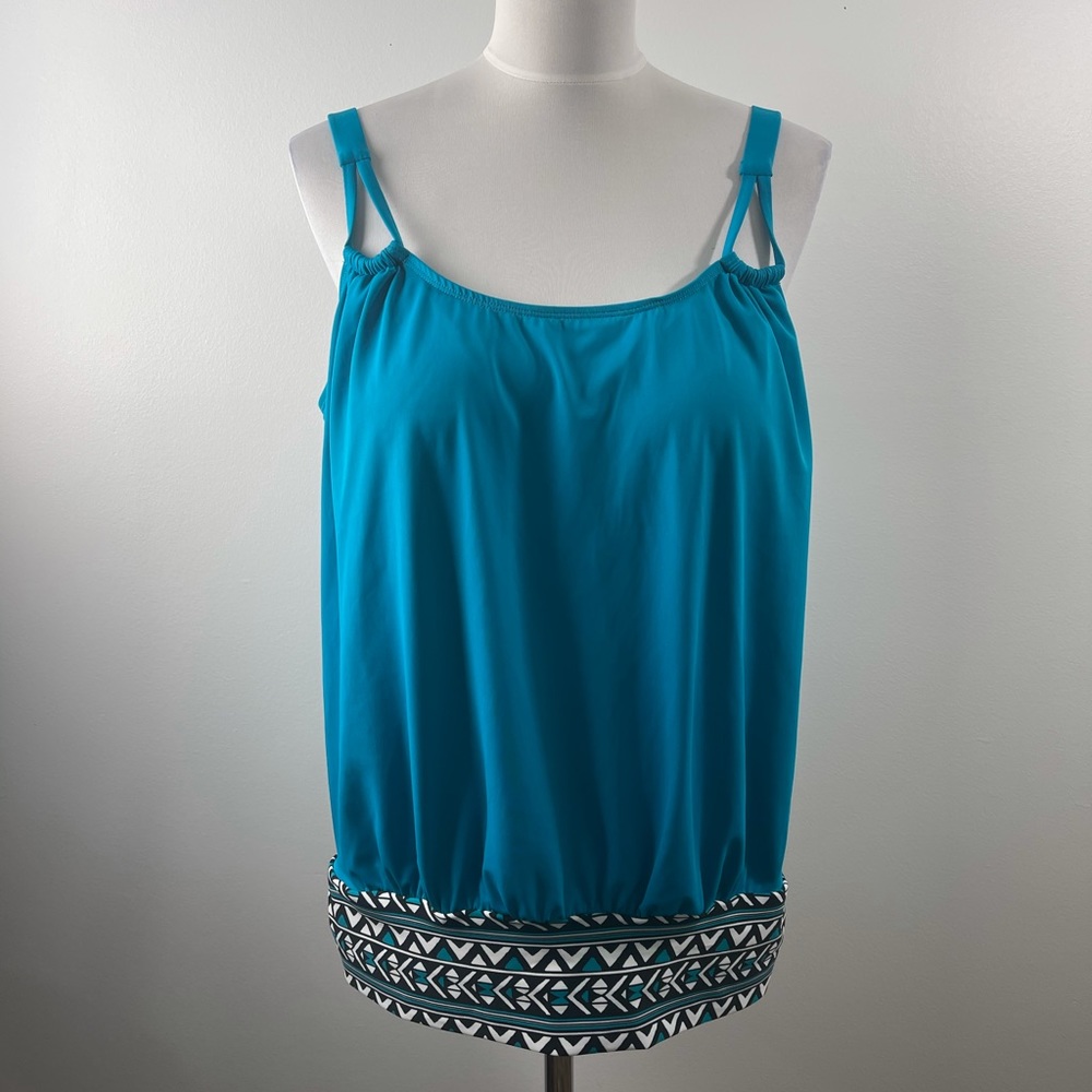 Swimsuits for All Tankini Swim Top Plus Size 18.